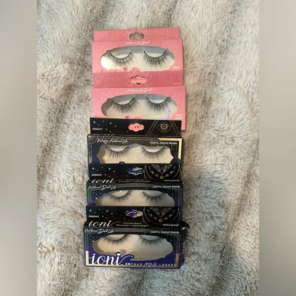 Ioni faux mink lashes 5 pairs